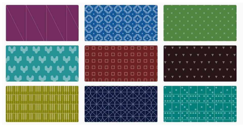 SVG pattern generators